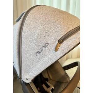 Nuna Demi Next Stroller Canopy Replacement Grey NEW